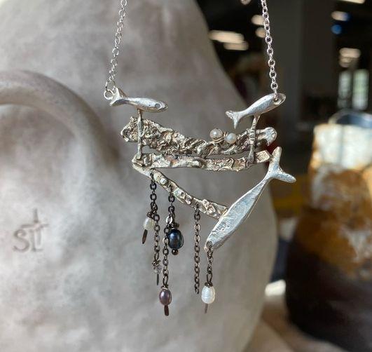 Колье с рыбами